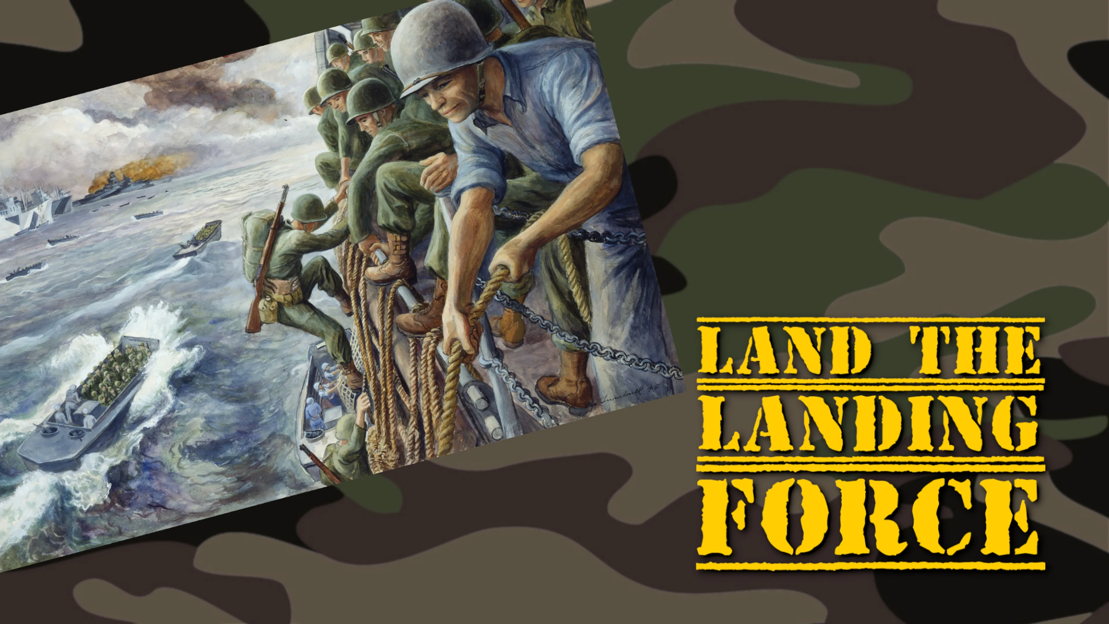 Land the Landing Force poster